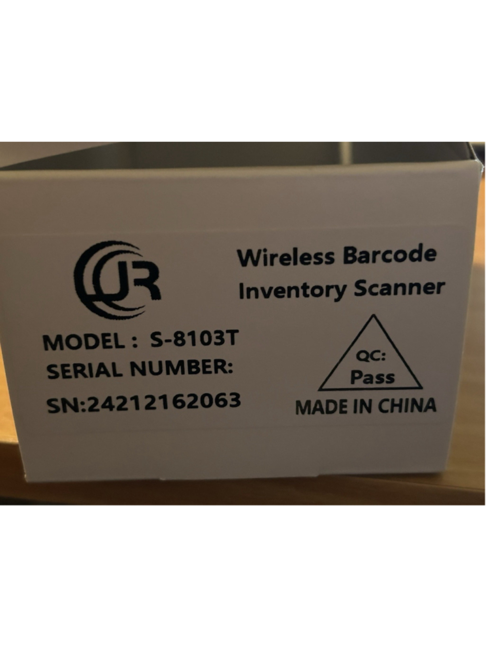 JRHC Inventory Barcode Scanner, Wireless Barcode Scanner Model S-8103T - Picture 9 of 10